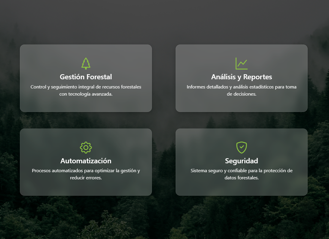Cosecha Forestal - Dashboard Principal